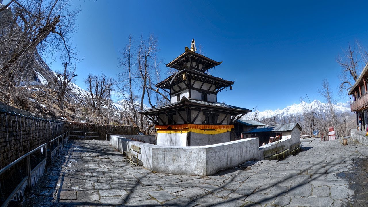 Day 11: Drive from Muktinath to Jomson and Tatopani (1200m), (6-7 hrs drive)